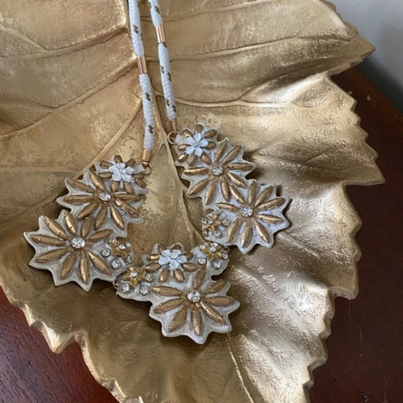 J. Crew Golden Blossom Statement Necklace - Picture 4 of 6